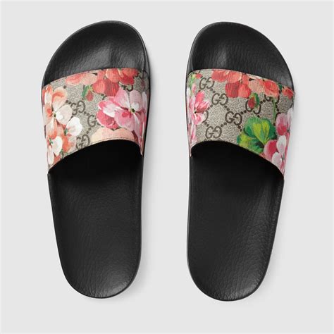 gucci bloom slides cheap|Gucci Bloom slides women.